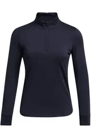 Under Armour ® Langarmshirt Damen Shirt Playoff 1/4 Zip 1383614 blau L