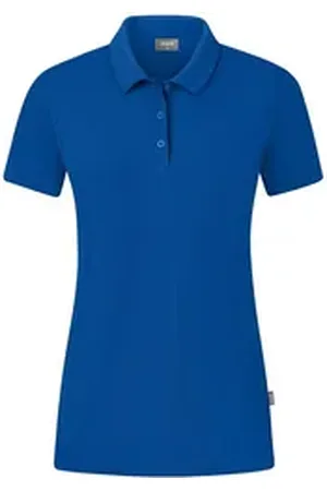 Jako Poloshirt Damen Polo Organic Stretch C6321 blau 38
