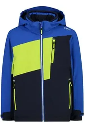 CMP Skijacke Jungen Skijacke Kid Jacket Snaps Hood 33W0094 blau 128