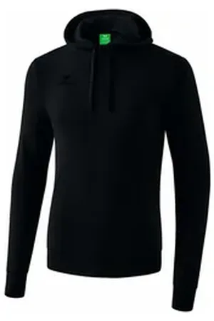 Erima Kapuzenpullover Kinder Kapuzensweat schwarz 128