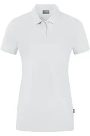 Jako Poloshirt Damen Polo Doubletex C6330 weiß 36