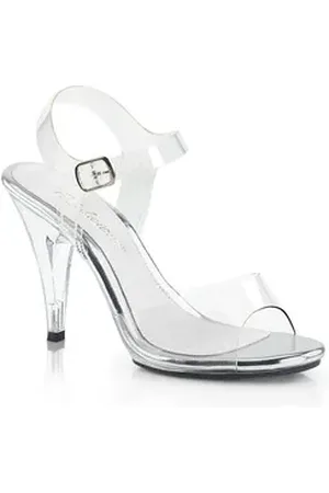 Fabulicious Auktion CARESS-408 elegante High-Heels Sandaletten klar Le High-Heel-Stiefel