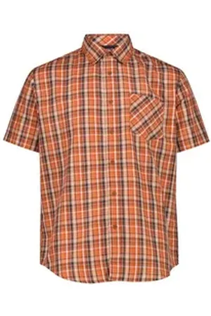 CMP Kurzarmhemd Herren Kurzarm Hemd Man Shirt 30T9937 braun 60