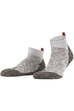 Falke FALKE Socken Lodge Homepad (1-Paar) mit Plüschsohle & rutschhemmenden Noppen grau 43-44