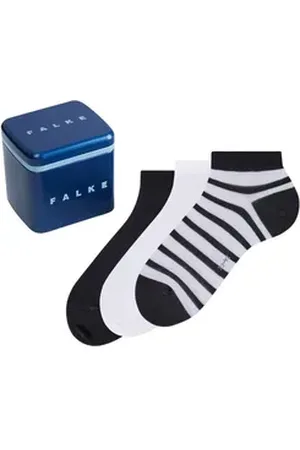 Falke Sportsocken Herren Happy Box 3P Sneakersocken 13056 weiß 39-42