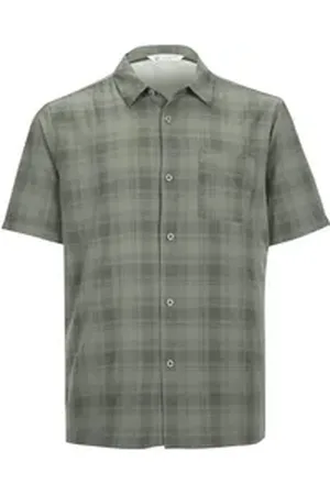 Killtec Kurzarmhemd Herren Kurzarm Hemd KOS 98 MN WVN SHRT 38009 grün XL