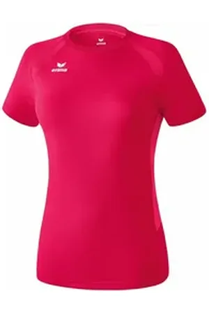 Erima T-Shirt Damen Laufshirt Perforamance T-Shirt rosa 44