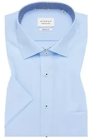 ETERNA Kurzarmhemd blau 42