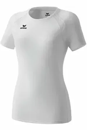 Erima T-Shirt Damen Laufshirt Perforamance T-Shirt weiß 46