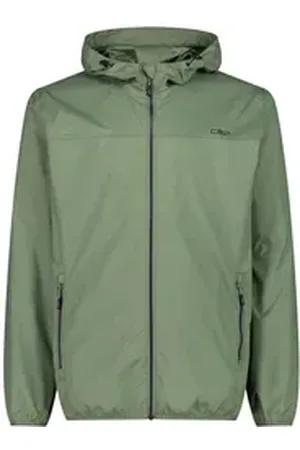 CMP Regenjacke Herren Regenjacke MAN JACKET RAIN FIX HOOD 32X5807 grün 48