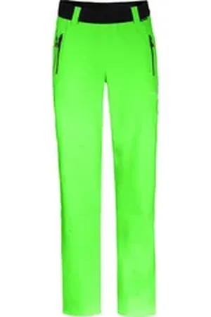 Bergson Regenhose VERDAL Damen (Über) Regenhose, recycelt, Netzfutter, 20000 mm Wassersäule grün normal | 42
