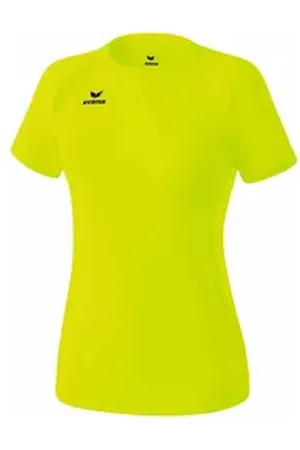 Erima T-Shirt Damen Laufshirt Perforamance T-Shirt gelb 34
