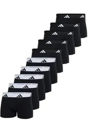 adidas Sportswear Retro Boxer 10er Pack Active Flex Cotton (Spar-Set, 10-St) Retro Short / Pant - Baumwolle - ohne Eingriff - Atmungsaktiv bunt|schwarz S