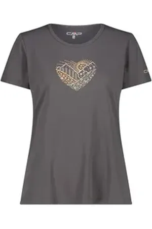 CMP T-Shirt Damen T-Shirt WOMAN T-SHIRT 38T6656 braun 48
