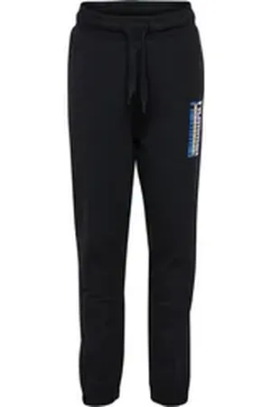 Hummel Jogginghose TUKAS PANTS (0-tlg) für Kinder schwarz 140