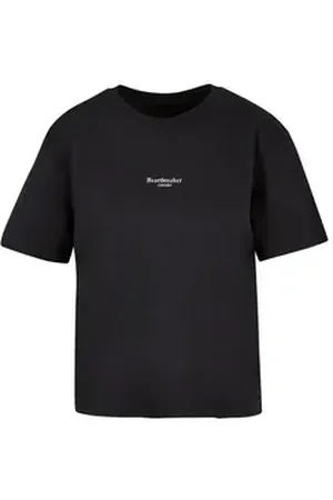miss tee T-Shirt Damen Heartbreaker Lovetaker Tee (1-tlg) schwarz XS