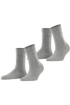 Falke Esprit Freizeitsocken Esprit Damen Socken Basic Easy SO 2P 18699 grau 35-38