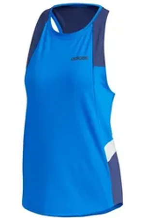 adidas Performance Tanktop Damen Tanktop Colorblock AEROREADY Tank Top blau XL