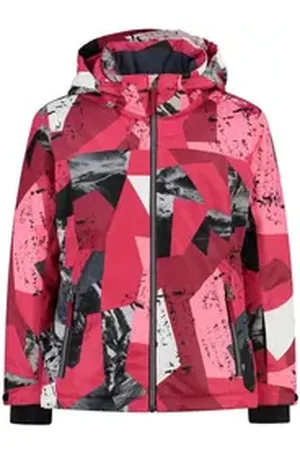 CMP Skijacke Mädchen Skijacke Girl Jacket Snaps Hood 39W2085 rot 164