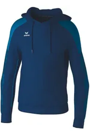 Erima Trainingsjacke Evo Star Kapuzensweat blau 164