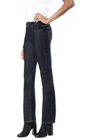 Diesel Bootcut-Jeans Bootzee-St 0881K Regular Slim Bootcut Damen Jeans Hose blau W25