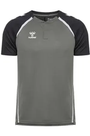Hummel Fußballtrikot Herren Trikot LEAD 2.0 POLO 223756 grau S
