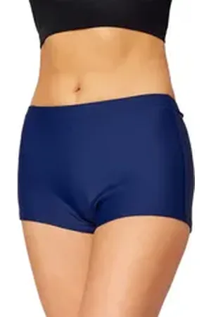 Merry Style Badeshorts Damen Bikinihose L23L1 schnell trocknend blau 52