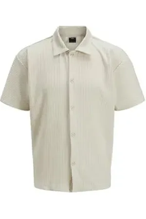 JACK & JONES Langarmhemd grau L