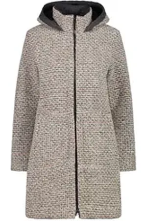 CMP Wintermantel Damen Mantel Woman Coat Fix Hood 32M1636 weiß 36