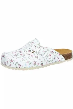 LICO Clog Bioline Clog Print Clog bunt|weiß 42 EU