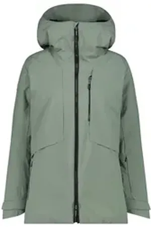 CMP Skijacke Damen Skijacke Woman Jacket Fix Hood 34W4006 grün 38
