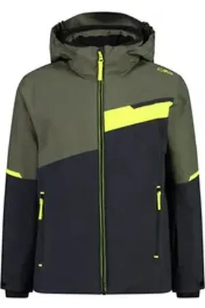 CMP Skijacke Jungen Skijacke Kid Jacket Snaps Hood 34W4954 grau 98
