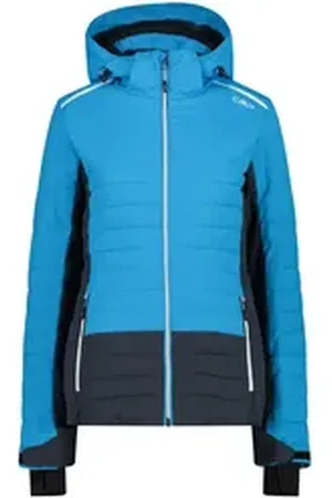 CMP Skijacke Damen Skijacke Woman Jacket Zip Hood 31W0226 blau 46