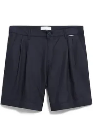 Armedangels Shorts Herren Shorts AAUGUST Relaxed Fit (1-tlg) blau 31