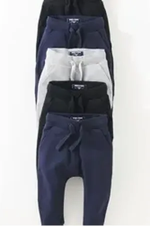 Next Jogginghose Jogginghose, 5er-Pack (5-tlg) schwarz 86-92 (1,5-2 J.)