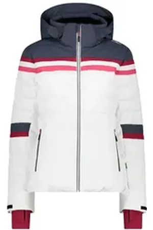 CMP Skijacke Damen Skijacke Woman Fix Hood Jacket 33W0736 weiß 48