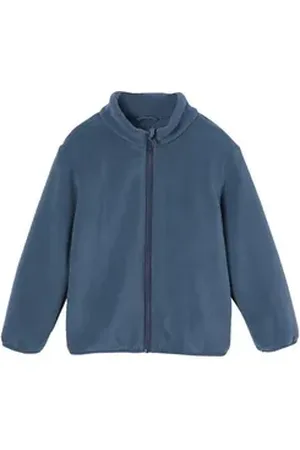 Vertbaudet Parka Jungen 3-in-1-Jacke mit Fleecejacke blau 110