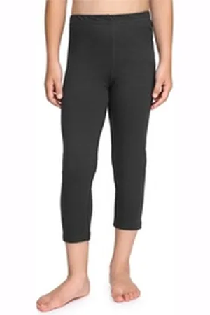 Merry Style Leggings Mädchen Caprihose 3/4 Hosen aus Baumwolle MS10-226 (1-tlg) bequem, elastischer Bund grau 140