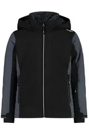 CMP Skijacke Mädchen Skijacke Kid G Jacket Fix Hood 33W0235 schwarz 104