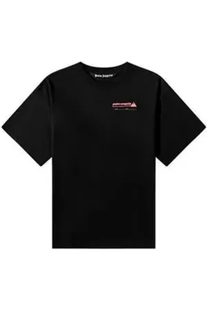 Palm Angels Print-Shirt Ski Club T-shirt Schwarz Herren schwarz S