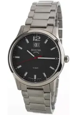 Boccia Titanium Boccia Quarzuhr Herrenuhr - Boccia Modell: 3580-02