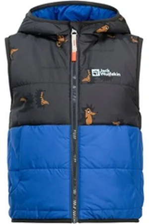 Jack Wolfskin Funktionsweste GLEELY INS HOODED VEST K blau 140