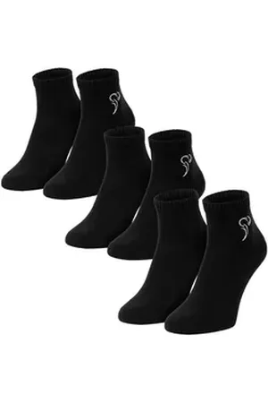 Black Snake Sneakersocken Atmungsaktive Unisex Socken im 3er Set – Perfekt für Freizeit & Sport (3-Paar) schwarz 43/46