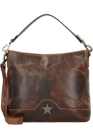 Billy The Kid Henkeltasche Ranger, Leder braun