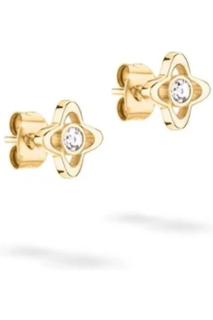 Apple of Eden Paar Ohrstecker Edelstahl goldfarben
