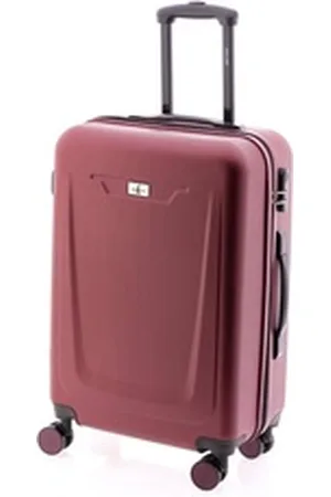 John Travel Hartschalen-Trolley Koffer - 66 cm, 4 Rollen, Volumen 72 Liter, in 5 Farben rot