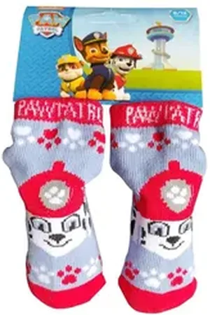 Nickelodeon Socken Paw Patrol Baby Socken mit Hund Marshall rot grau Größe 15 bunt