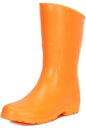 Ladeheid Damen leichte EVA Gummistiefel Regenstiefel LADW004 Gummistiefel orange 37 EU
