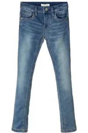 NAME IT Skinny-fit-Jeans Theo (1-tlg) blau 140