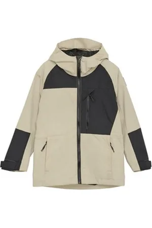 Color Kids Kurzjacke COJr. Jacket - Girl Übergangsjacke mit Color Block grau 110